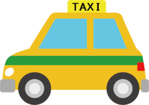 唐津タクシー車